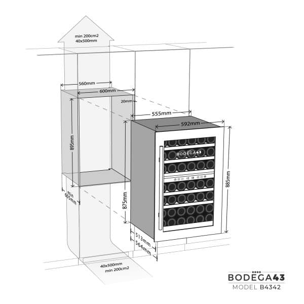 B4342-Built-in-drawing